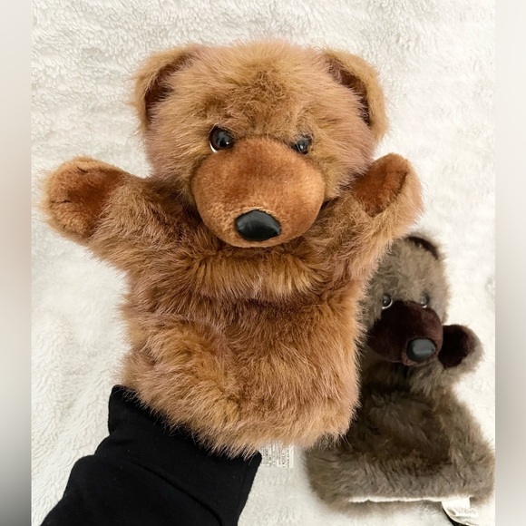 Vintage 1985 24K Polar Puff Bear Puppets Collectibles - Picture 4 of 8